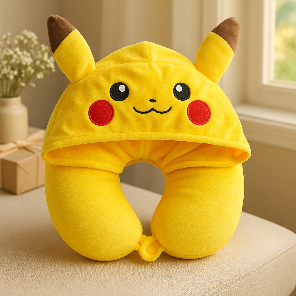 Hooded Travel Neck Pillows