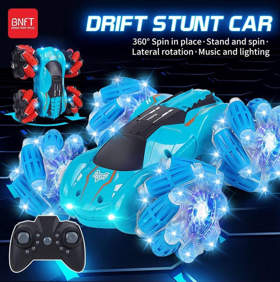 4WD Gesture Sensing RC Stunt Car with 360° Rotating Wheels RC CAR
