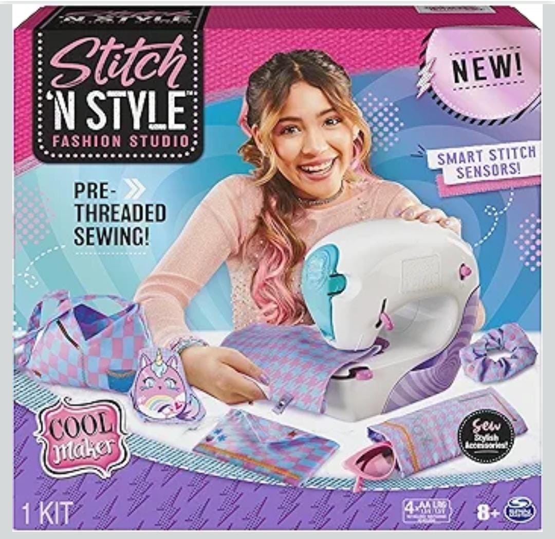 Kids Mini Sewing Machine Toy Set