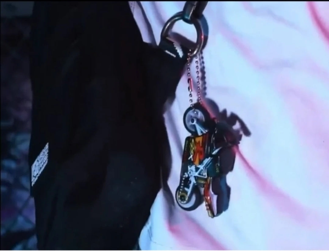 Heart Light ❤️ Friction Racing Bike Keychain🏍️ Valentine Day Combo