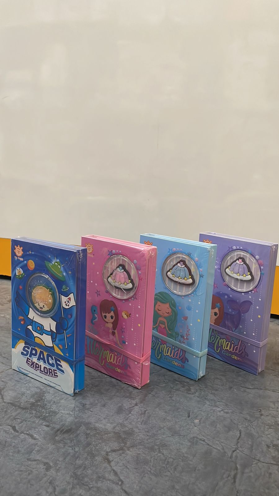 Mermaid and Space Explorer Themed Notebook Set
