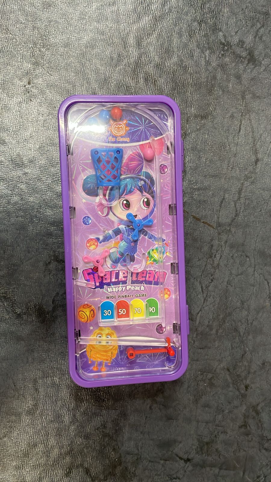 "Super Splash Water Game Pencil Case - Colorful Mini Arcade Toy for Kids"