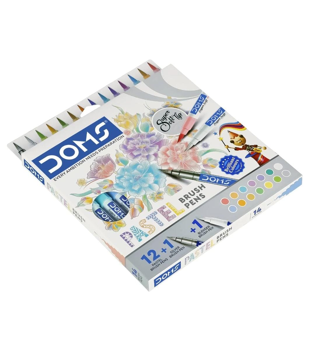 Doms pastel brush pen