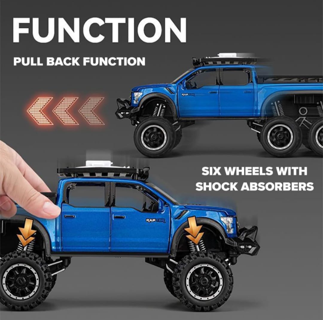 Ford F-150 Raptor Diecast Model – 1:24 Scale