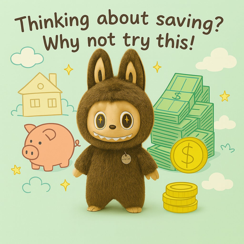 Labubu Wooden Big Money Bank !