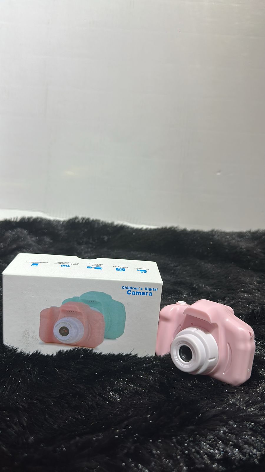 Mini Digital Camera for Kids – Rechargeable Toy Camera (Pink)– SAI