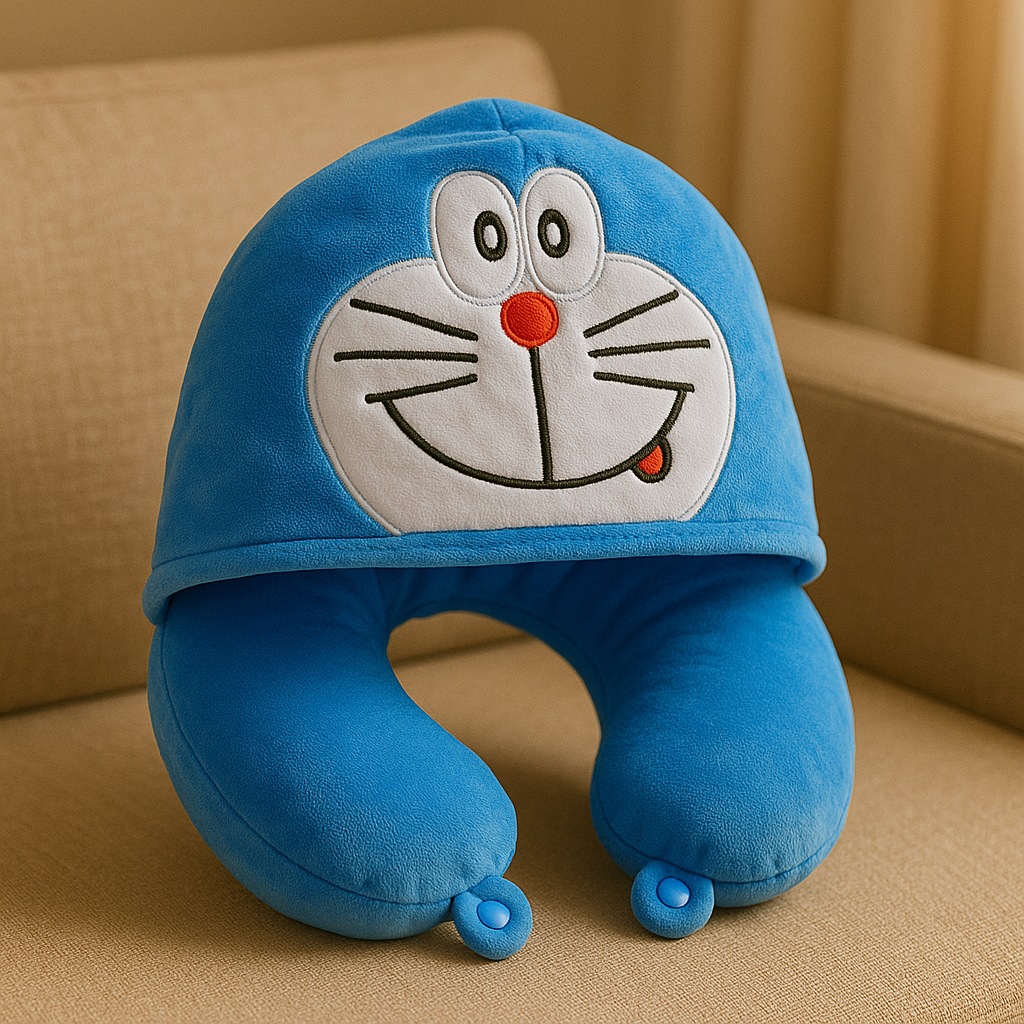 Hooded Travel Neck Pillows