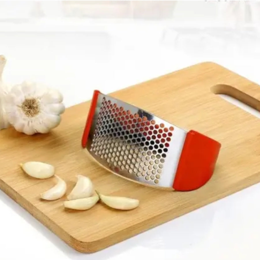 STAINLESS STEEL GARLIC PRESS ROCKER !!
