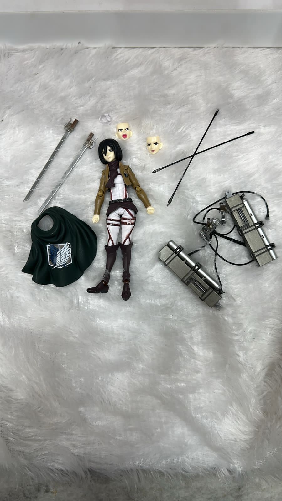 Figma 203 Mikasa Ackerman Action Figure – Attack on Titan Collectible