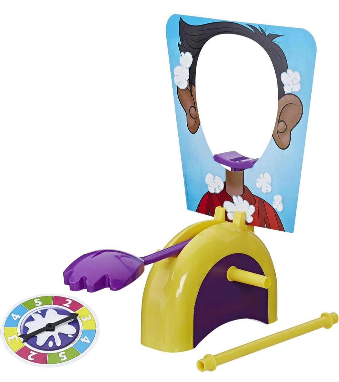 Hasbro Pie Face! Game – Whipped Cream Family Fun Challenge for Kids & Adults