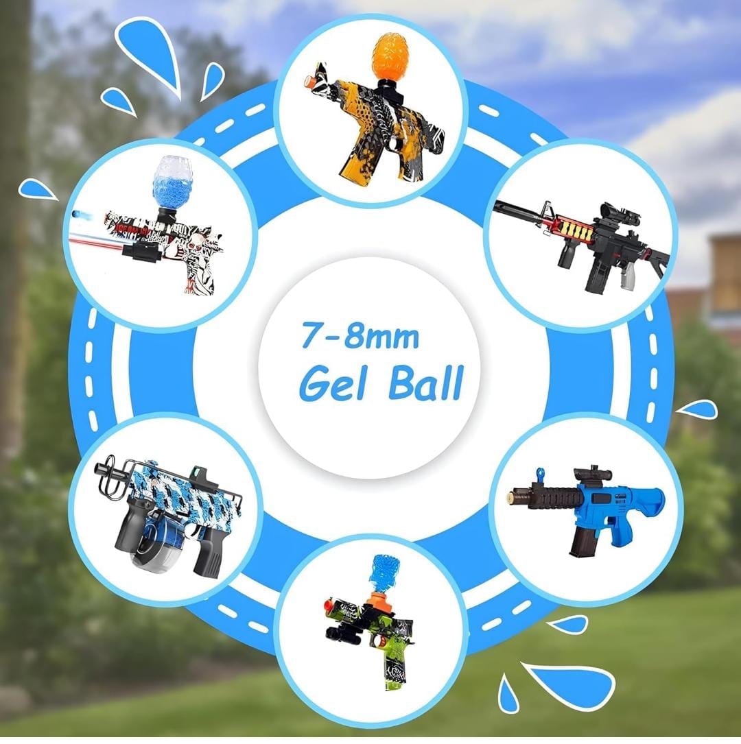 Water Soaked Ammo for Toy Guns( Bullet quantity 2500)