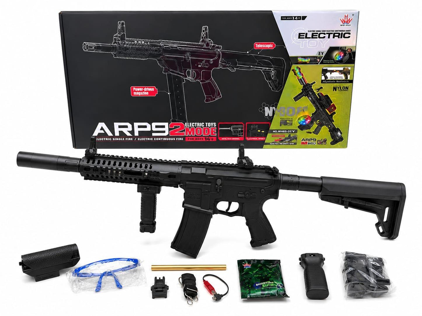 ARP9 2-Mode Electric Tactical Blaster – High-Performance Automatic & Semi-Auto Action
