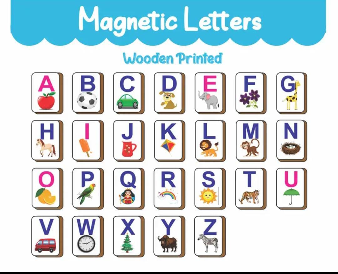 Indian Brains Shiksha Magnetti 4-in-1 Magnetic Learning Kit