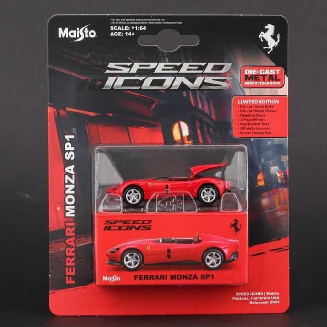 Maisto Speed Icons Ferrari Monza SP1 Die-Cast Car