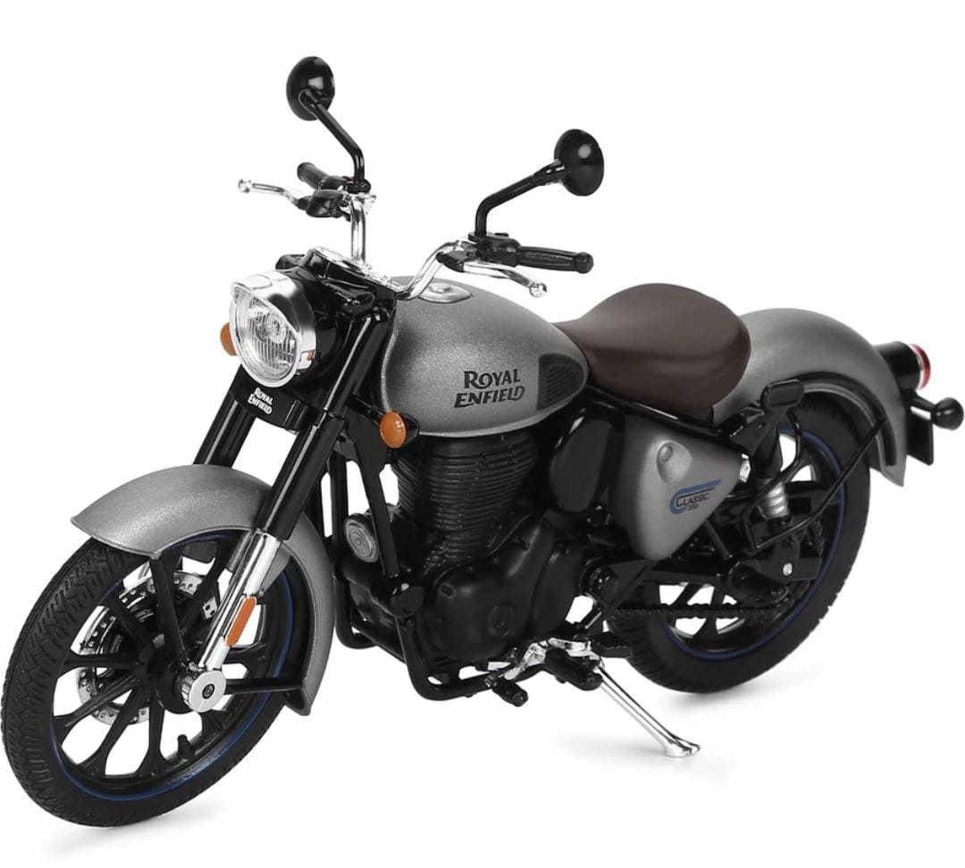 Royal Enfield Classic 350 Scale Model – Premium Die-Cast Motorcycle Collectible (1:12 Scale)