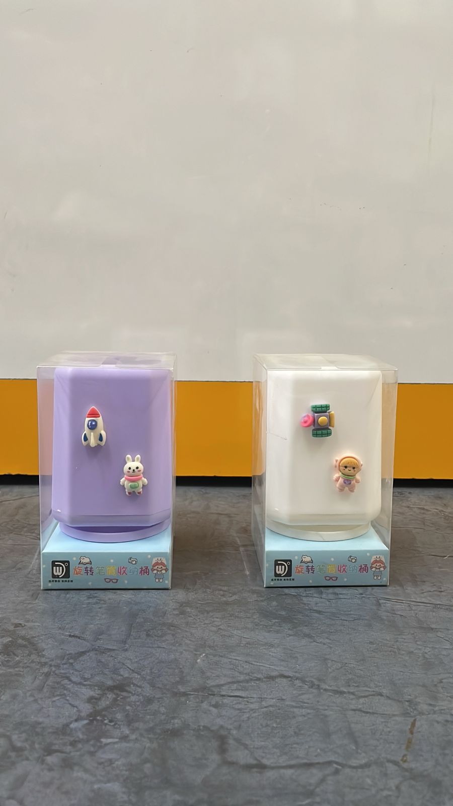 Kawaii Space Bunny Mini Fridge Magnet Set