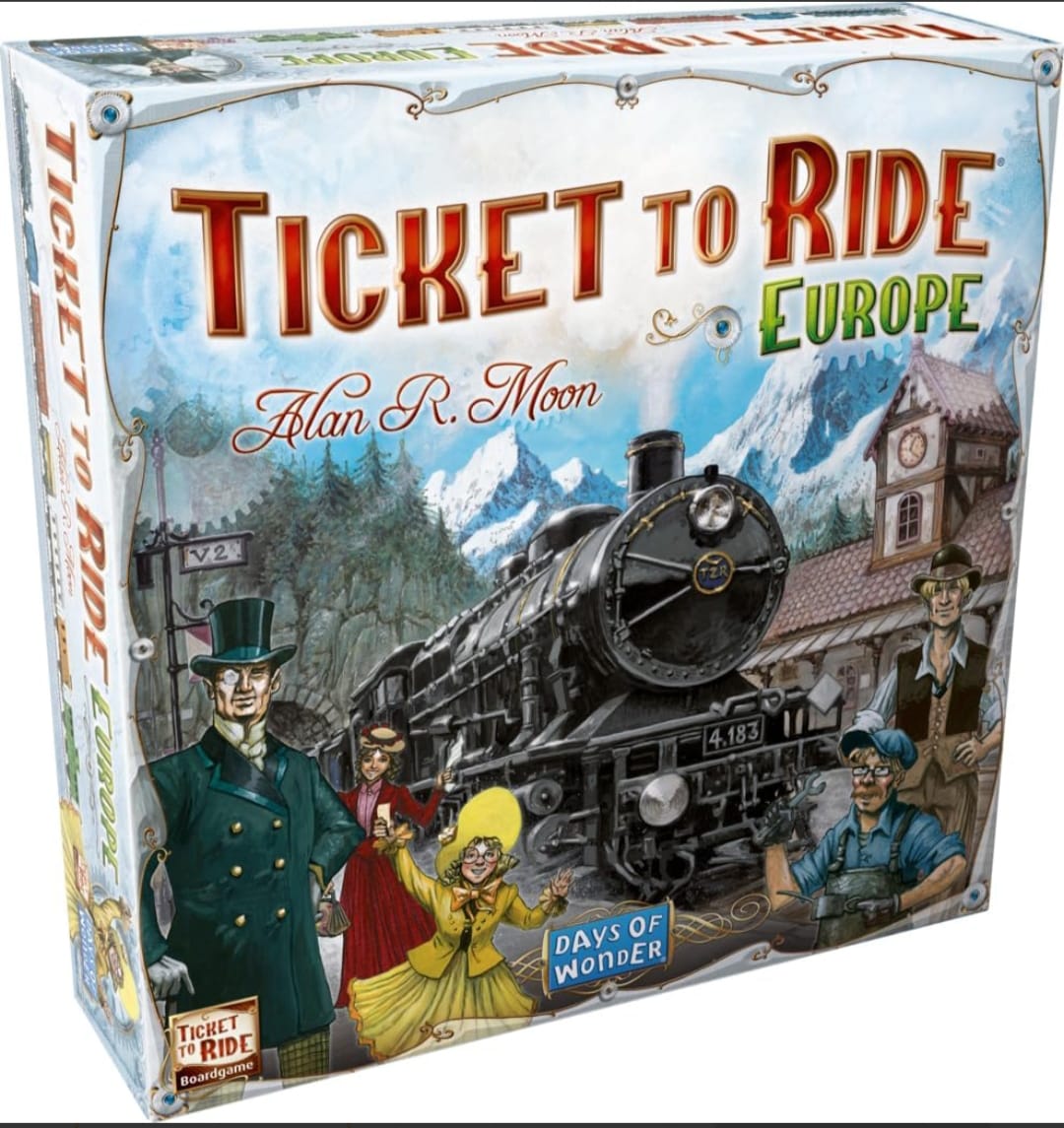 Ticket to Ride: Europe – Classic Board Game Adventure