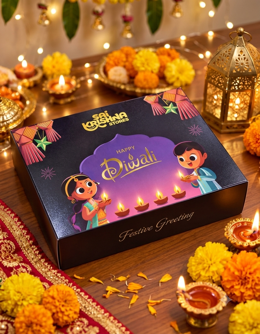 Festive Gourmet Dry Fruits & Healthy Snacks Gift Hamper – Premium Selection