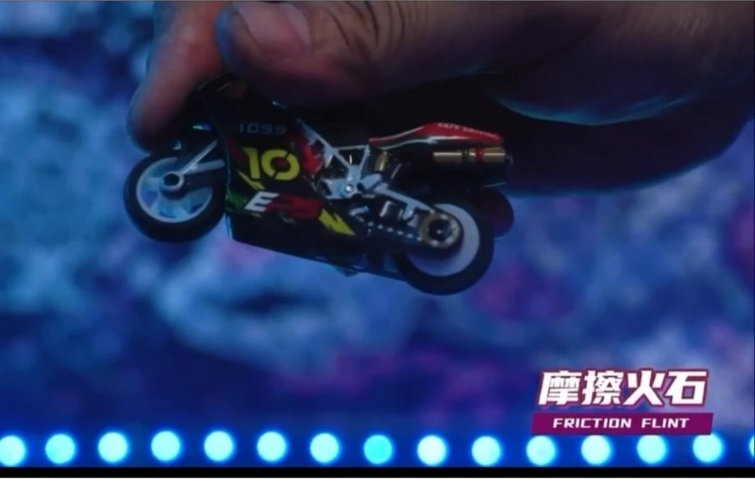 Heart Light ❤️ Friction Racing Bike Keychain🏍️ Valentine Day Combo