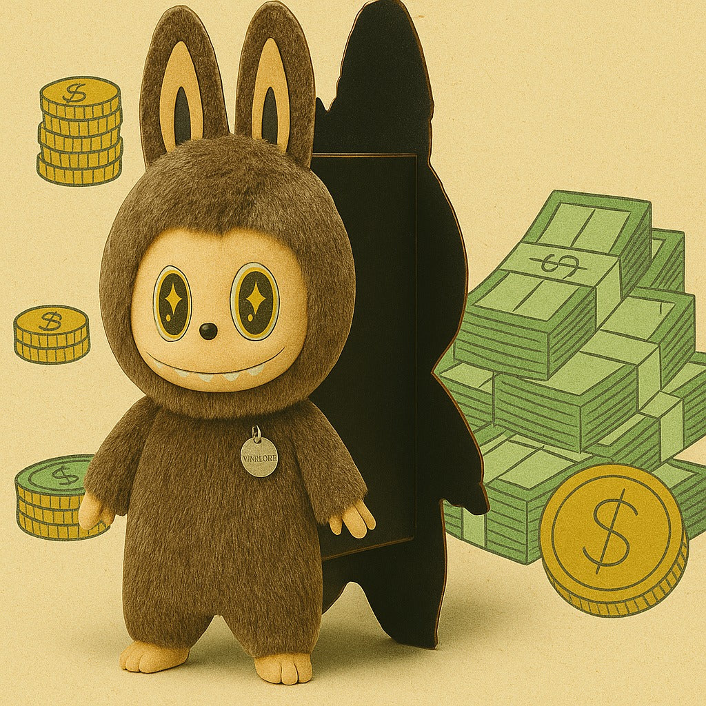 Labubu Wooden Big Money Bank !