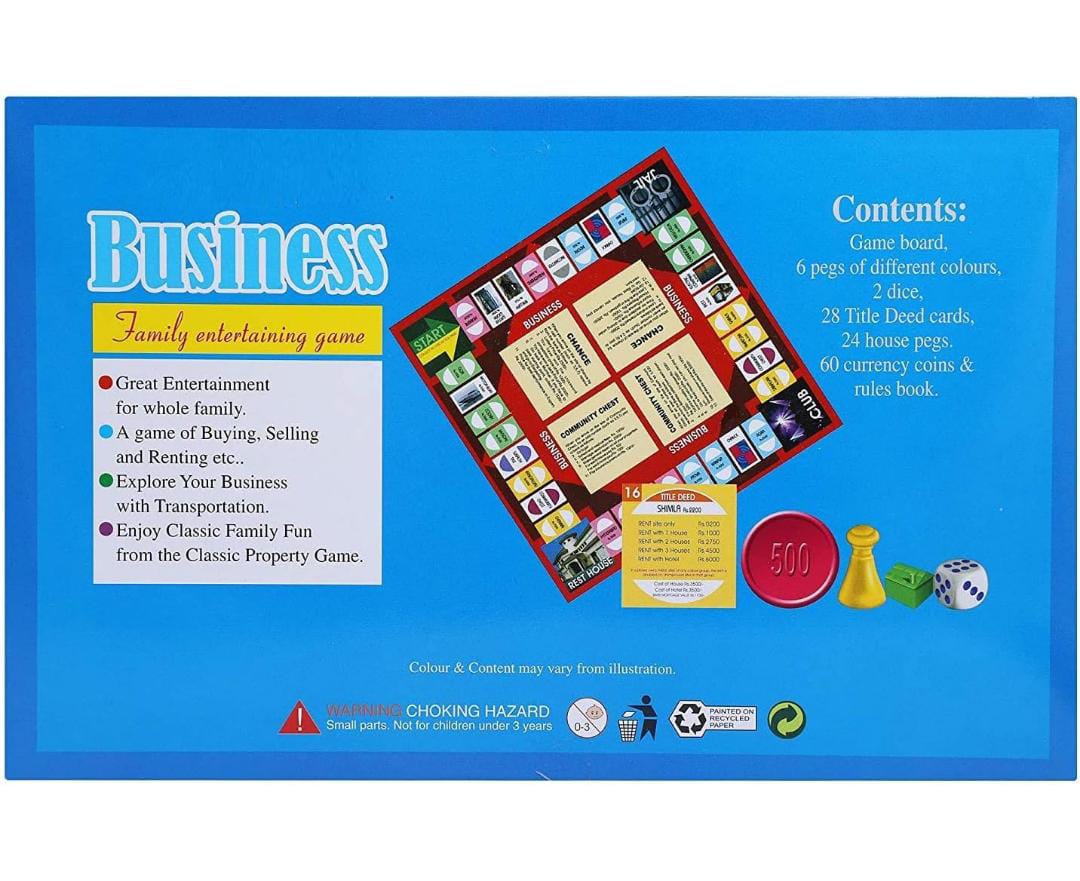 Business Board Game - Family Entertaining Edition india