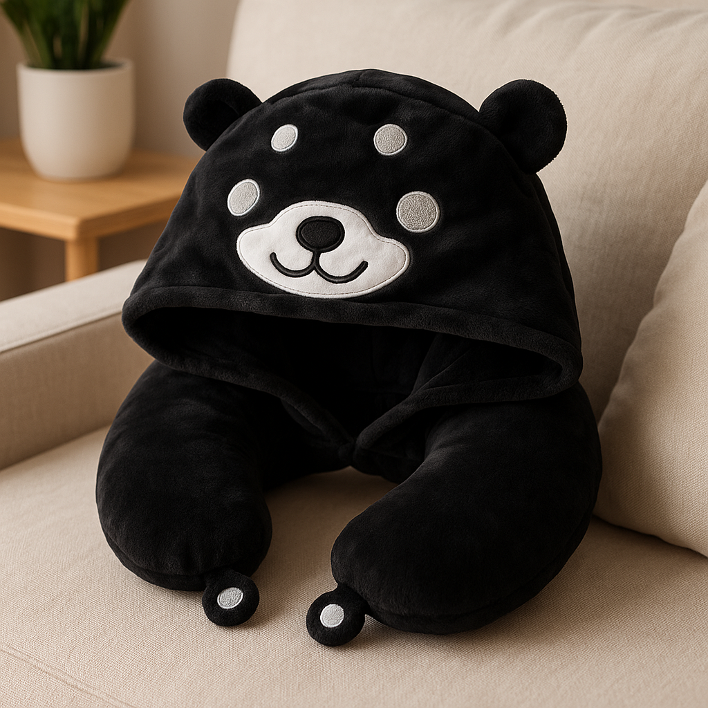 Hooded Travel Neck Pillows