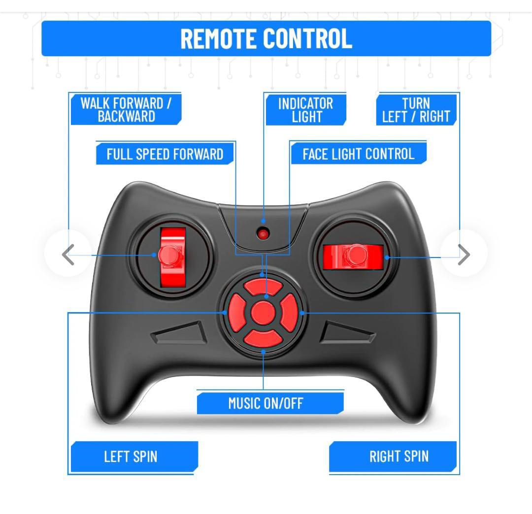 SmartBot™ Interactive Remote Control Robot – With App & Controller RC robot