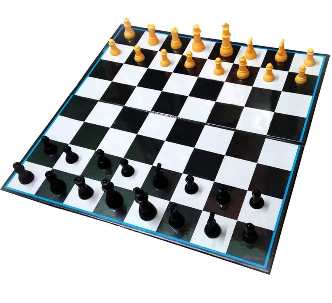 Dolly Plastic Magnetic Chess Set - Classic Strategy Game for Ages 5+