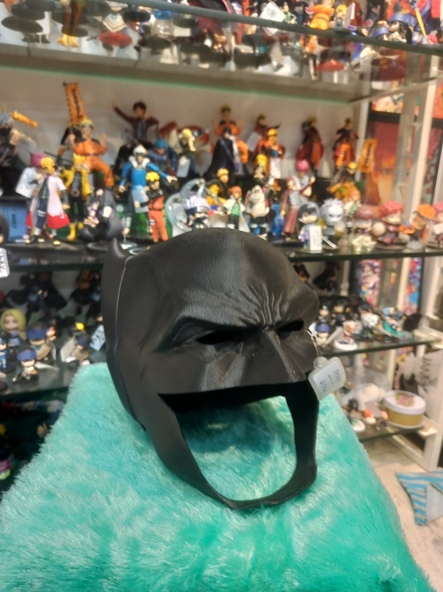 Classic Batman Cowl – Open Chin Cosplay Mask with Leather Finish
