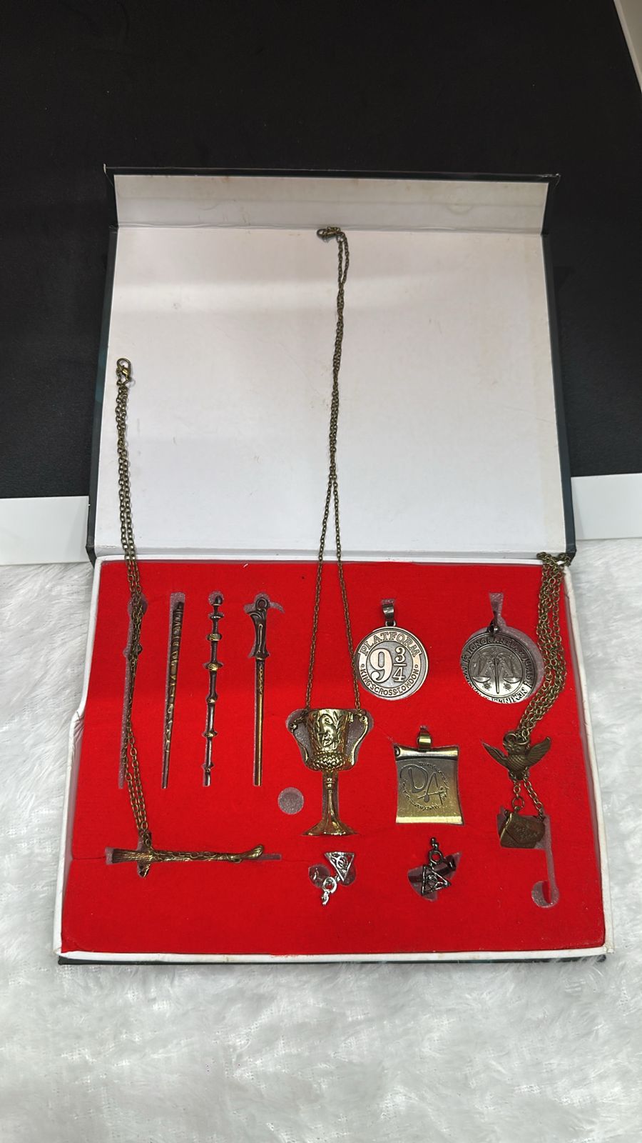 "Wizarding Essentials Jewelry Set - 10-Piece Magical Collection"