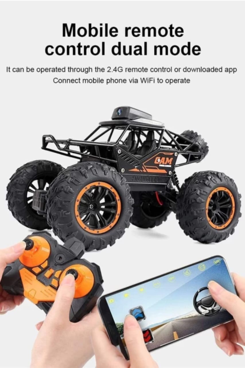 Rock crawler camera car remote control