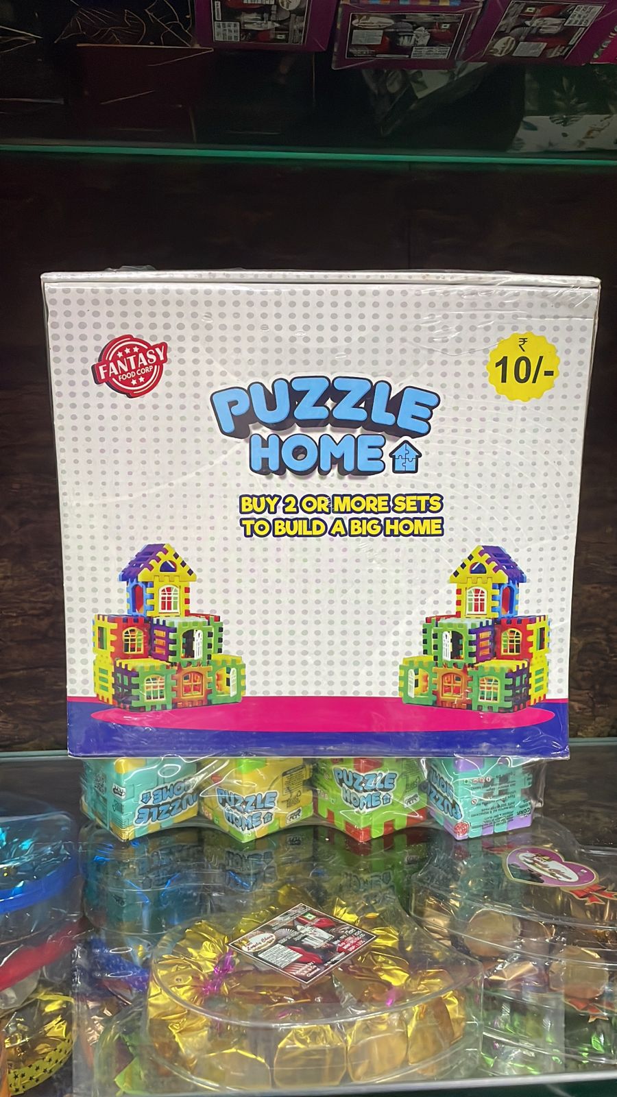 Puzzle Home Building Set by Fantasy Pop Corp ( 24 pcs inside )