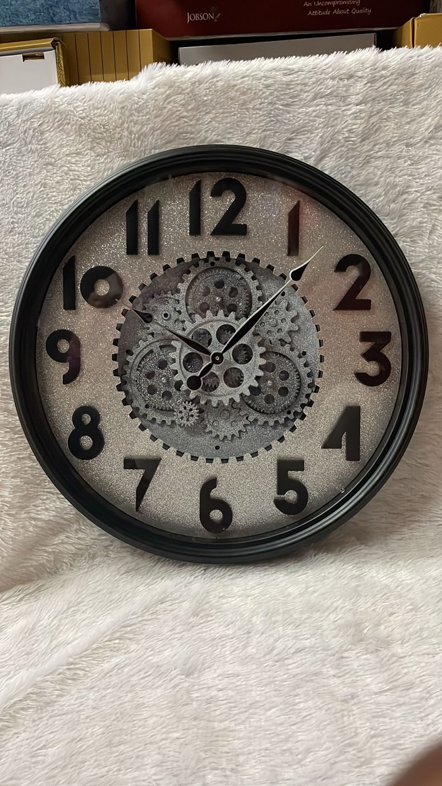 Steampunk Gear Wall Clock