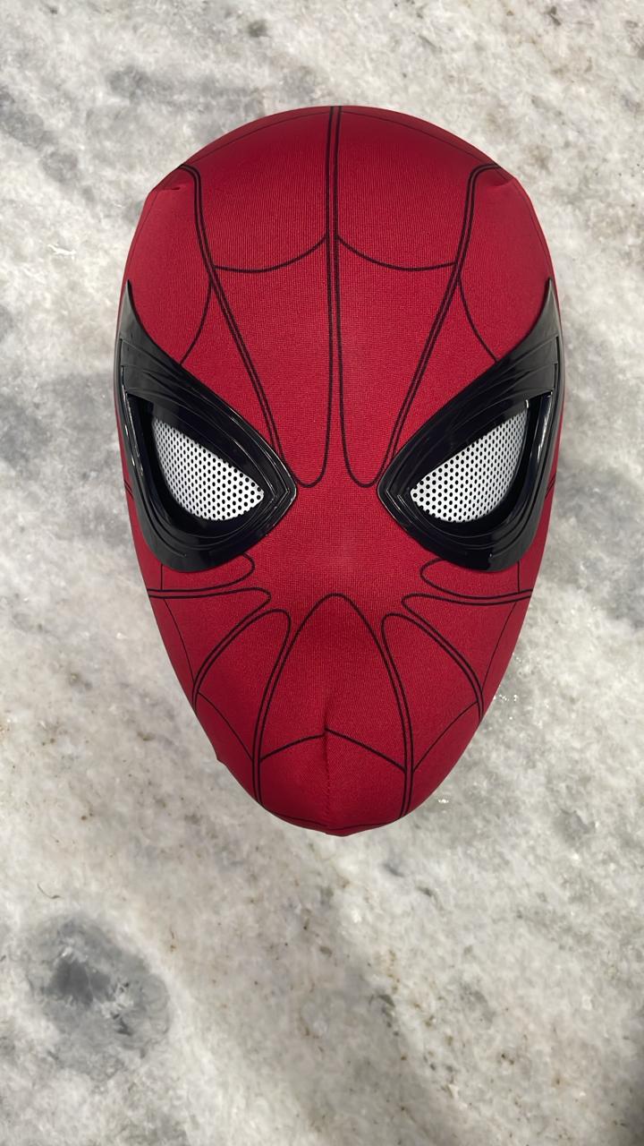 Spider-Man Fabric Mask with Mesh Eyes