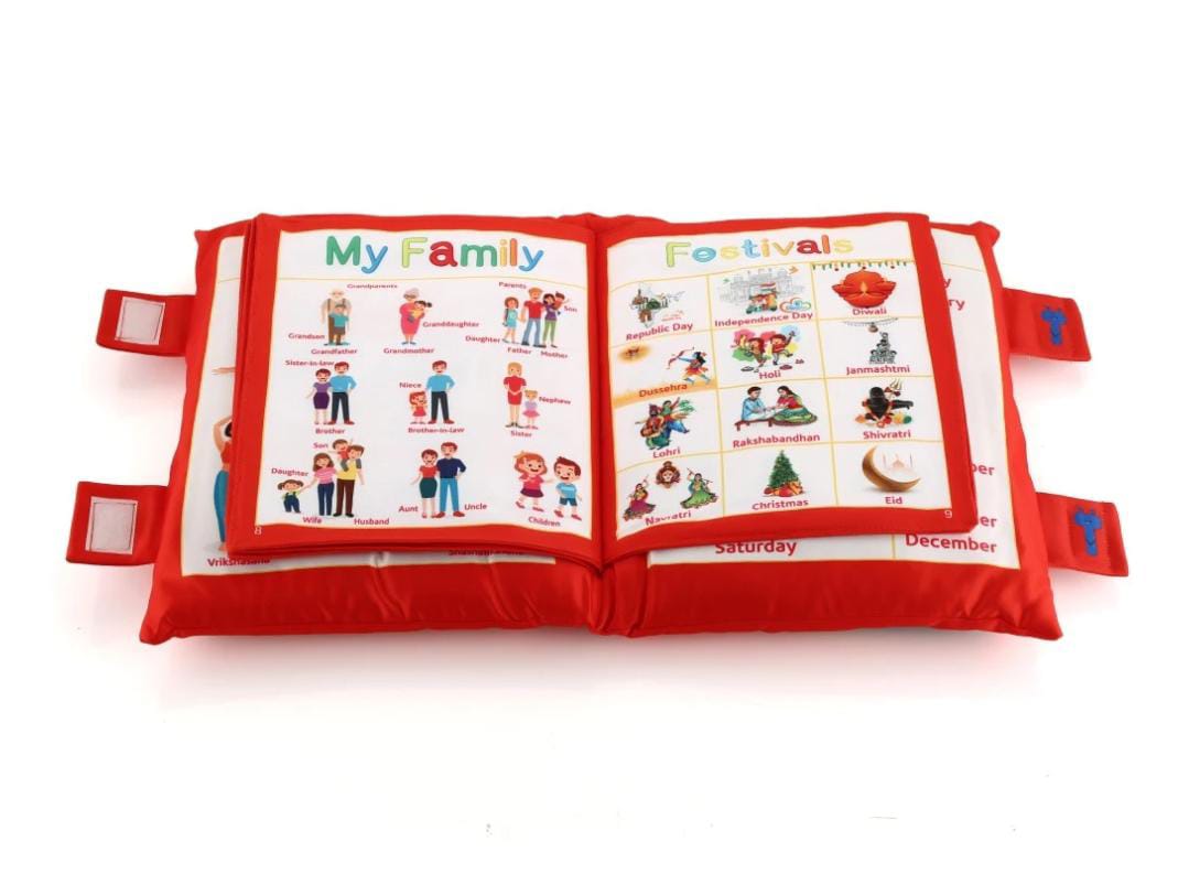 Discover India Activity Mat - Educational Foldable Play Mat for Kids"