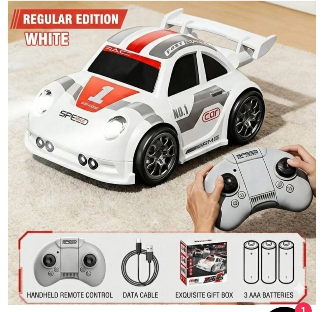 Mini RC Sensor car With High-Definition Camera & In Build Display Controller (Assorted Colours)