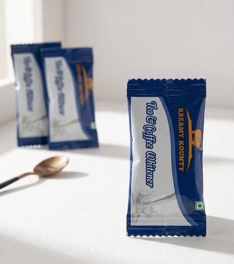 Kreamy Kounty Premium Tea & Coffee Whitener – Rich & Velvety Dairy Whitener Sachets (Pack of 3)