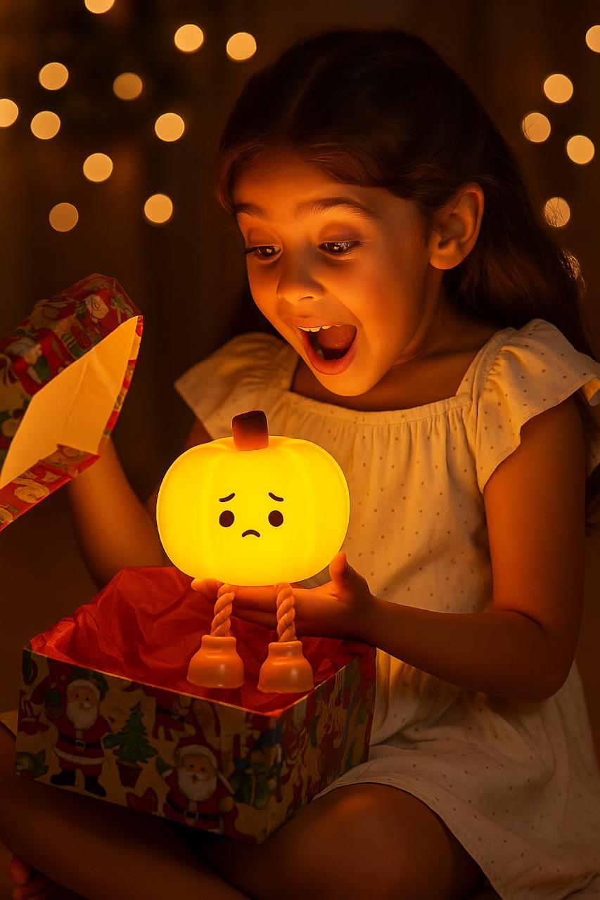 Cute Pumpkin Night Light