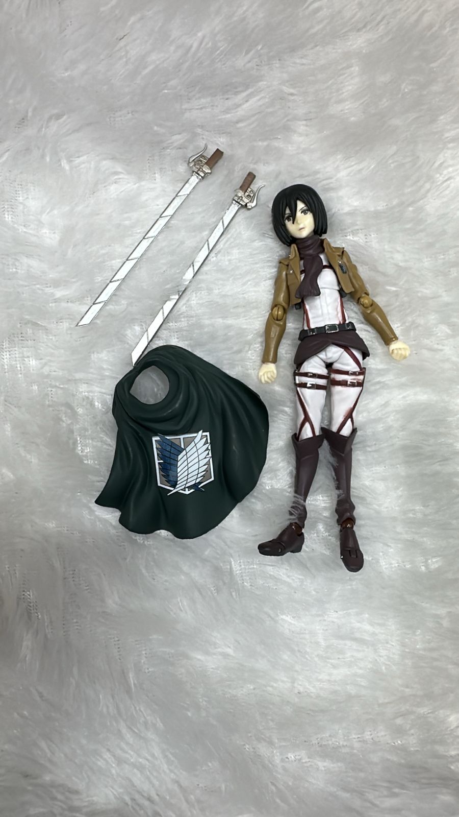 Figma 203 Mikasa Ackerman Action Figure – Attack on Titan Collectible