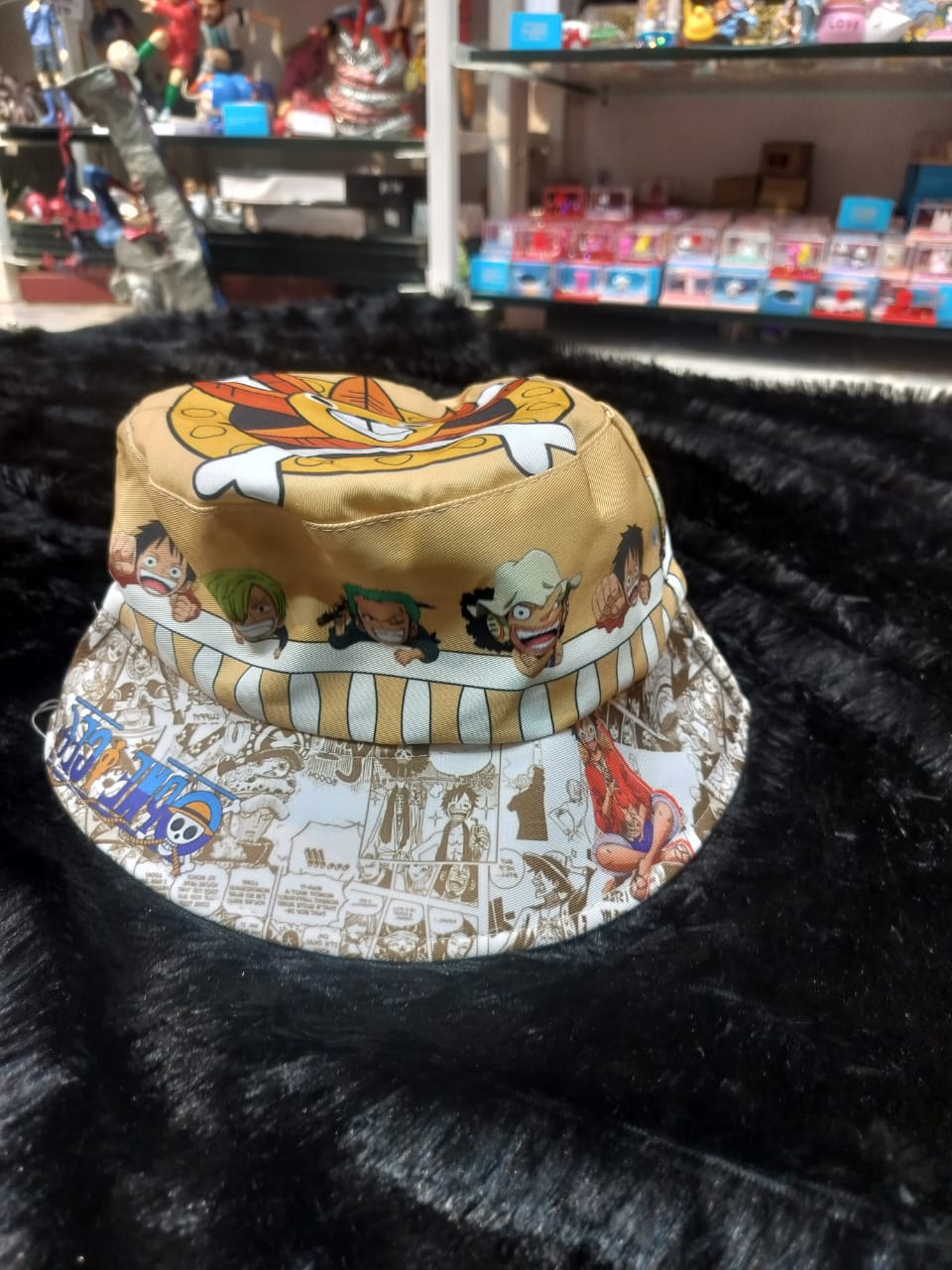Anime Pirate Ship Bucket Hat – Manga Panel Design