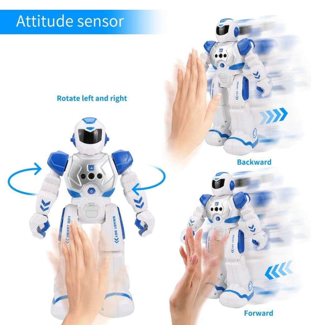 Programmable Smart RC Robot – Interactive Walking, Sliding & Dancing Robot