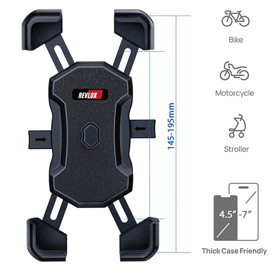 Mobile Holder for Bike, Heavy Duty shock Proof, Universal Mobile Holder