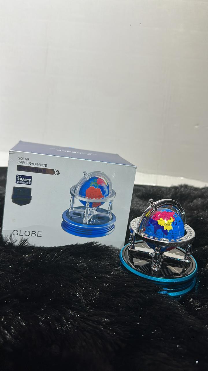 Solar Fragrance Globe Car Air Freshener