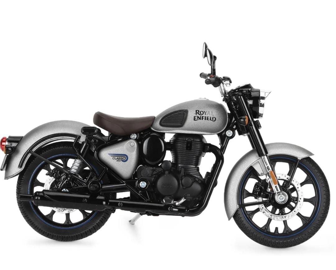 Royal Enfield Classic 350 Scale Model – Premium Die-Cast Motorcycle Collectible (1:12 Scale)