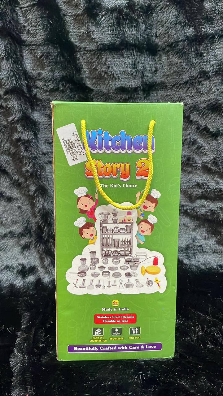 Kitchen Story 2 - The Kid's Choice Stainless Steel Utensil Play Set