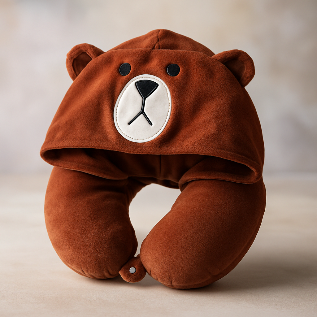 Hooded Travel Neck Pillows