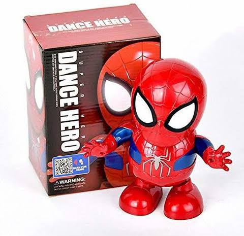 Spider-Man Dance Hero Toy – Musical, Lighting & Dynamic Dancing Robot for Kids