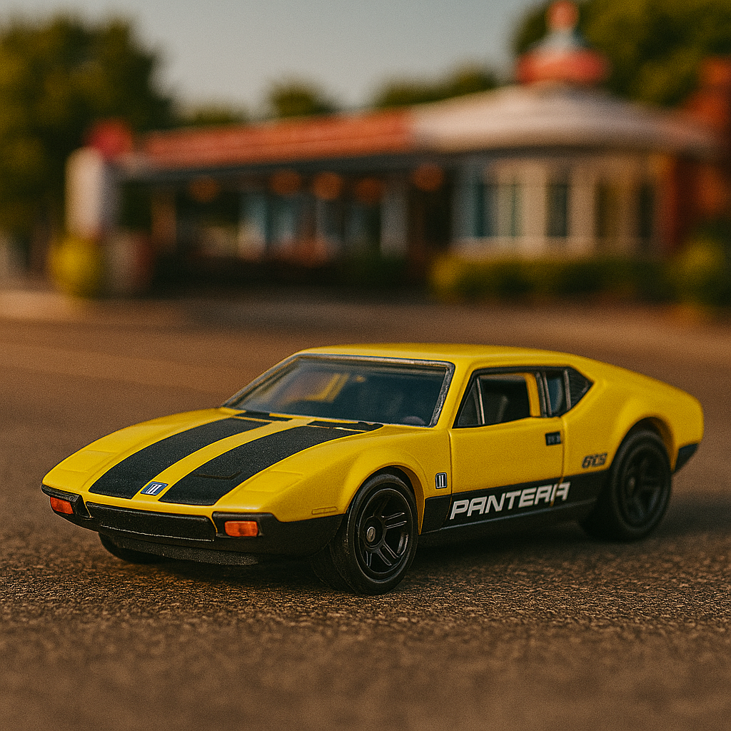 🏁 De Tomaso Pantera Gruppo 4 – Hot Wheels Premium (Boulevard Series #110)