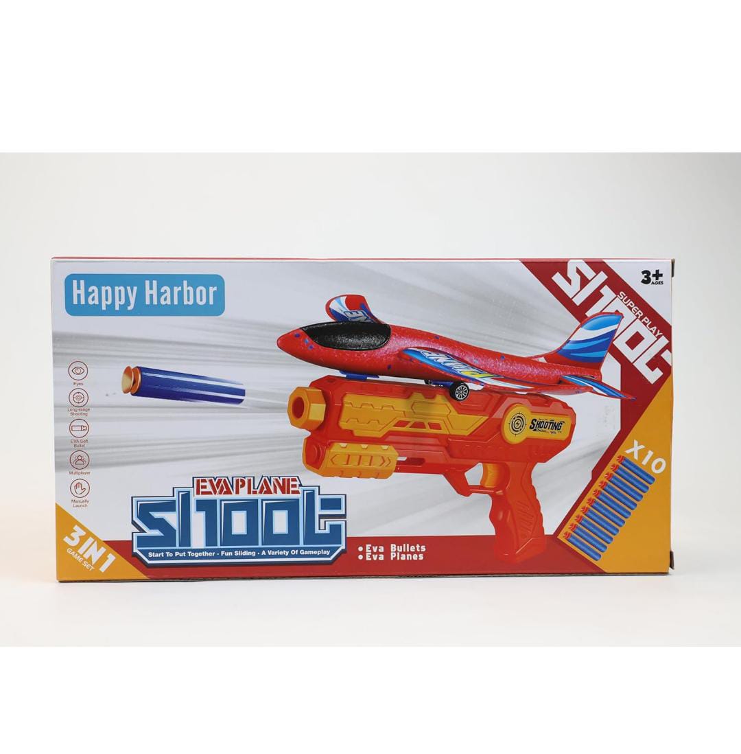 EVA PLANE SHOOTER 3 IN 1 GAME SET