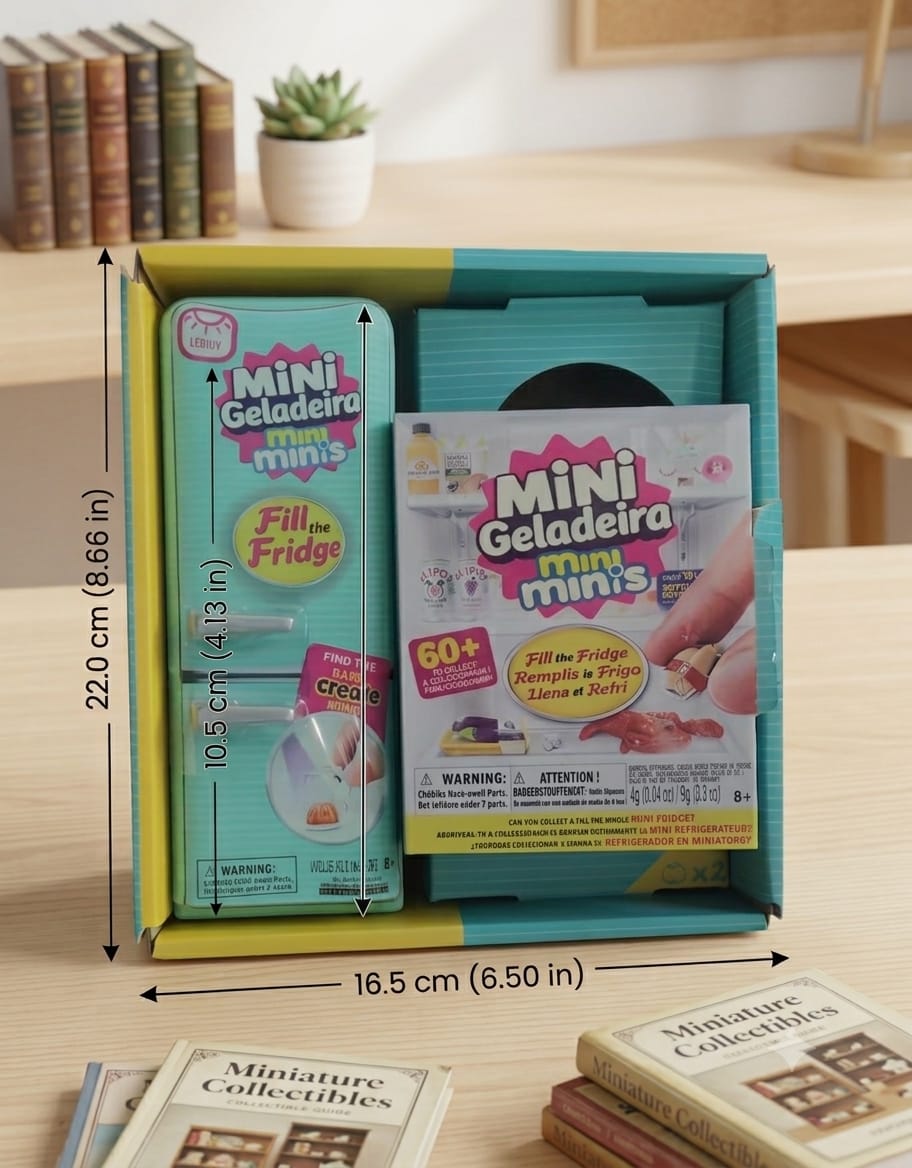 Mini Fridge S1 Playset + 2 INT Capsules